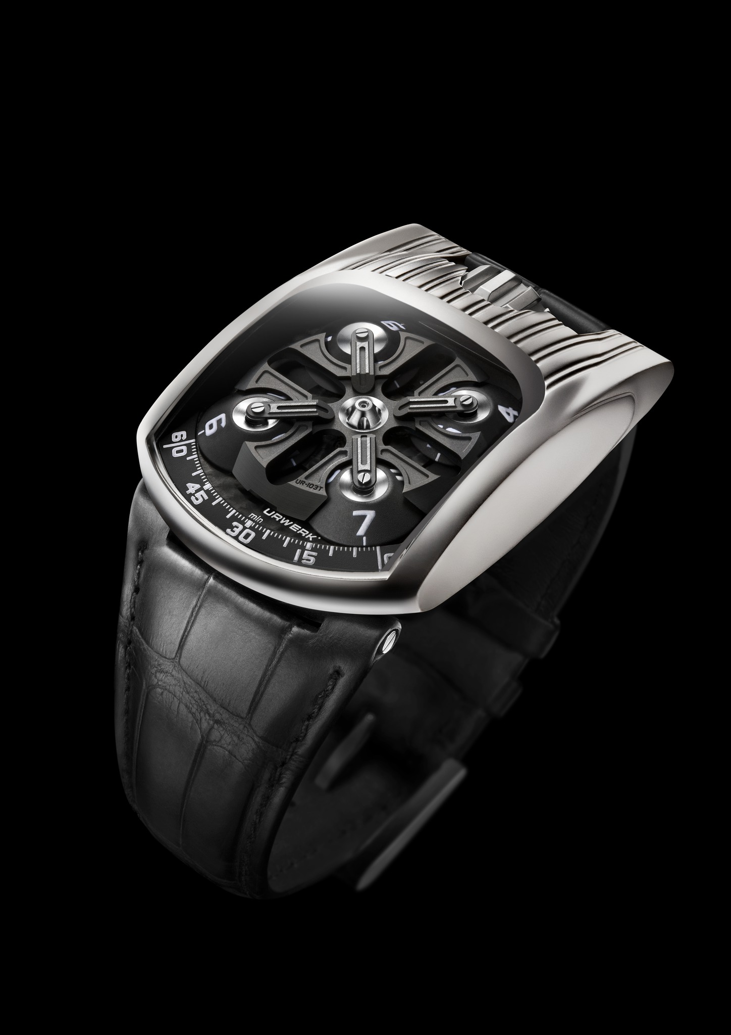 Replica Urwerk UR-103T White Gold Watch